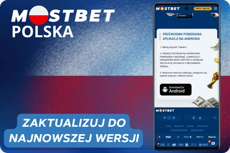 Zaktualizuj aplikację Mostbet do najnowszej wersji